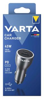 Chargeur Allume-Cigare USB-C et USB-A 45W