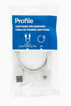 Câble USB-A Vers Lightning blanc de 1 mètre pour recharger et synchroniser les appareils Apple