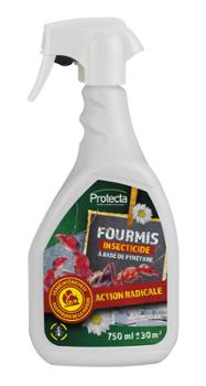 Insecticide Anti-Fourmis TP18, flacon pulvérisateur de 750 ml, prêt à l'emploi
