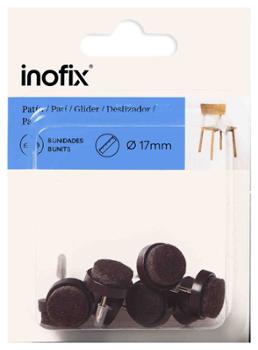 Patin Feutre à Clouer Marron Lot de 8 