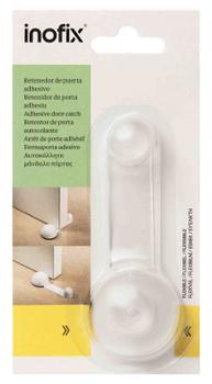 Butée Arrêt de Porte Rotatif Adhésif Transparent Ø40 mm