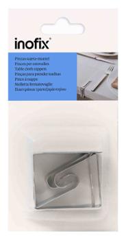 Pinces  Attache-Nappe Métal Lot de 4