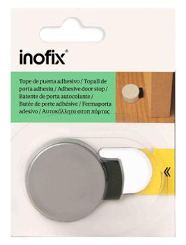 Butée de Porte Avec Amortisseur Ronde Ø40 mm Chrome 