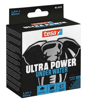 Ruban adhésif de réparation étanche Ultra Power Under Water noir 1.5 m x 50 mm