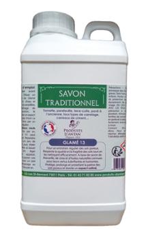 GLAMÉ 13 Savon Naturel Tomettes Terre-Cuite Carreaux de Ciment 1L
