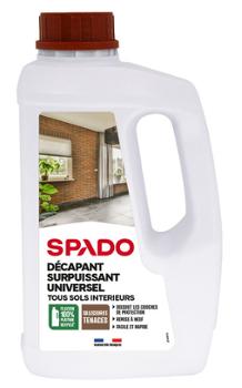 Bouteille de décapant Surpuissant Universel 1L pour l'entretien et la rénovation des sols durs.