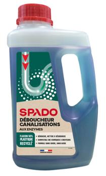 Déboucheur canalisations biologique 1 litre, formule biodégradable pour un entretien écologique.