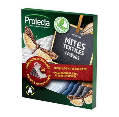Mites Textiles 4 Pièges de Détection en Boite