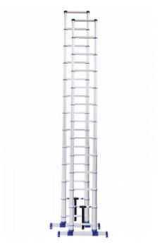 Échelle Télescopique X-Tenso 2 13 Échelons 4.70 m Lot de 2