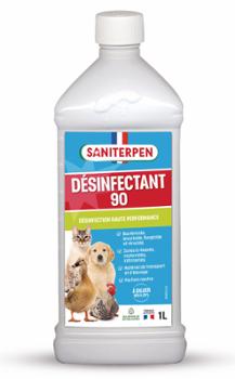 Flacon de Désinfectant 90 pour l'hygiène générale multisurfaces