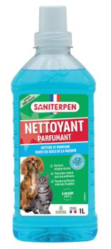 Nettoyant Parfumant Eau Vive 1L en bouteille pour sols durs