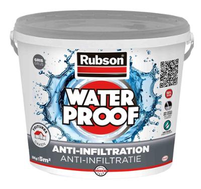 Anti Infiltrations Waterproof Toutes Toitures Gris 5 kg
