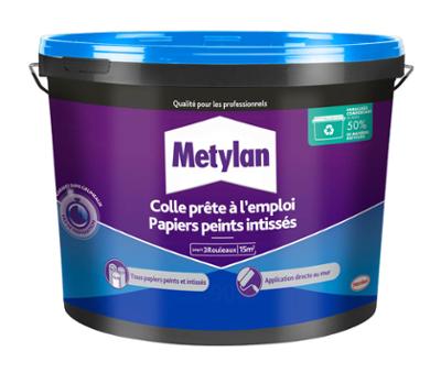  Colle Papiers Peints Intissés Prête à l'Emploi 