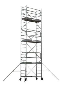 Échafaudage Roulant Acier GENERIS 750 Évolutif - Hauteur de Travail 4.80 m