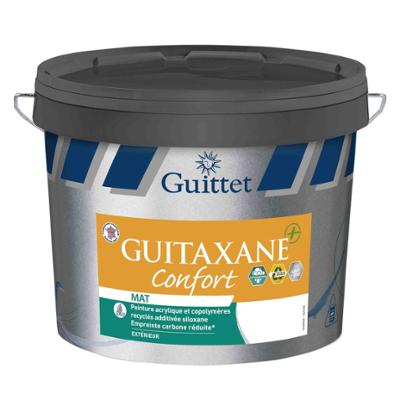 Peinture de façade Guitaxane+ Confort Mat, revêtement hydrofuge film mince D2 à finition mate