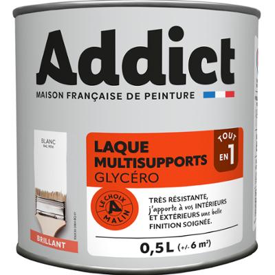 Laque Multisupports Glycéro Brillante 0.5L