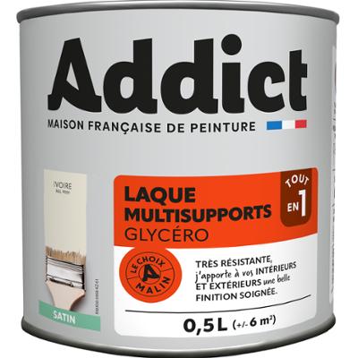 Laque Multisupports Glycéro Satin 0.5L