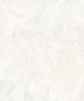 Papier peint vinyle sur intissé gris motif spatule texturé