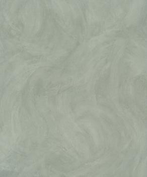 Papier peint vinyle sur intissé vert motif spatule, aspect texturé et lavable, rouleau 10.05 x 0.53 m