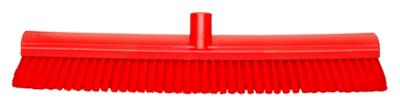 Balai brosshygien rouge de 60 cm pour le nettoyage hygiénique des sols