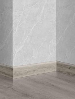 Plinthe PVC Smartfloor Chêne Grège aspect bois