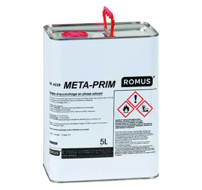 Bidon de primaire META-PRIM 5 L pour dalles et rails podotactiles assurant une forte adhérence