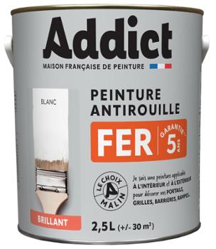 Peinture Fer Antirouille Brillante 2.5L 