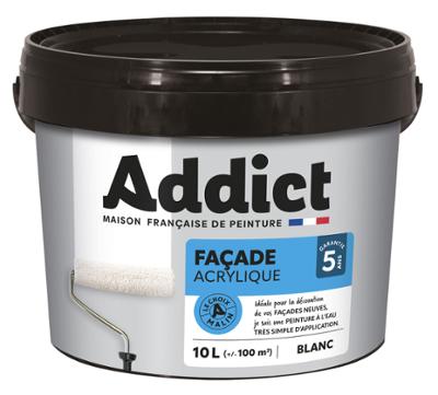 Addict Façade Acrylique Mat Velouté 10L
