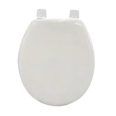 Abattant WC MDF Charnière Plastique Blanc