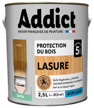 Lasure Bois Acrylique Satin 2.5L