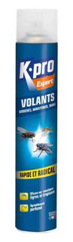 Aérosol insecticides anti insectes volants 750 ml, efficace contre mouches et moustiques.