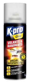 Aérosol Volants et Rampants Diffusion Automatique 40 m² 200 ml TP18