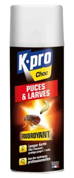 Anti Puces et Larves Aérosol 400 ml TP18
