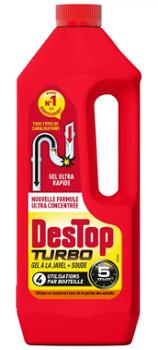 Déboucheur Turbo 4 Utilisations 1L
