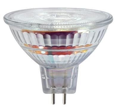 Ampoule LED Spot Réflecteur transparente GU5.3 12W 230 lm Blanc Chaud pour éclairage ciblé