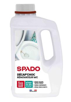 Décap'Choc Rénovateur WC 1L, détartrant puissant anti-calcaire