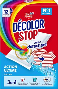 Décolor Stop 3 en 1 Avec Détachant Lot de 12 Sachets
