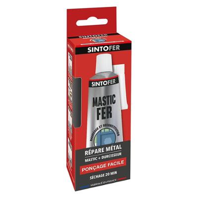 Sintofer Répare Métal Mastic Fer 115 g + Durcisseur 8 g