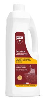 Emulsion vitrifiante Parquet 1L pour l'entretien et la protection des parquets en bois