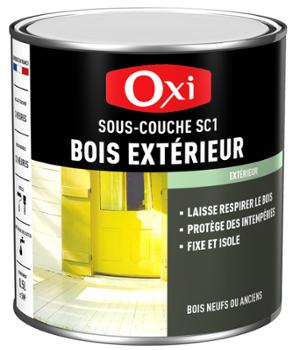 Sous couche Bois Extérieur SC1 0.5L pour préparer le bois avant peinture