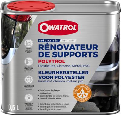 POLYTROL Rénovateur Plastiques, Pierre, Ciment, Métal 0.5L