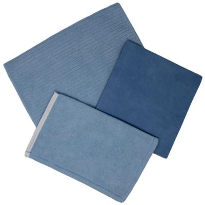 Kit Nettoyage Lavette Microfibre + Gant + Serpillère