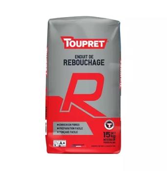 Toupret R Enduit de Rebouchage Fibré Poudre Sac 5 kg