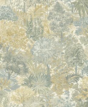 Papier Peint Vinyle Intissé Blossom Tree Vert A78603
