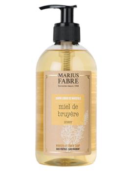 Savon liquide de Marseille Miel de Bruyère 400 ml en flacon pompe