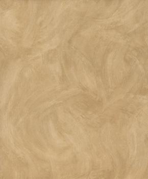 Papier peint vinyle sur intissé ocre effet spatulé