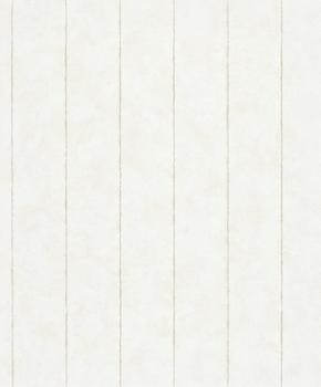 34402 - Papier Peint Intissé Effet Enduit Nuagé Blanc Grisé