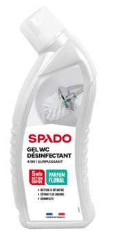 Gel WC Désinfectant Surpuissant 4 en 1 750 ml pour l'entretien et le détartrage des toilettes