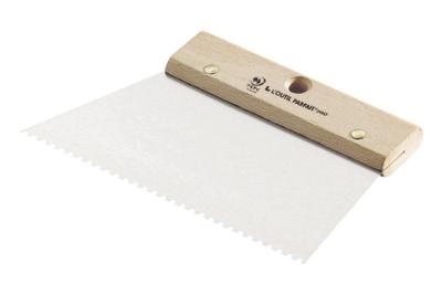 Couteau à Colle Rectangle Denture Carrée Moyenne