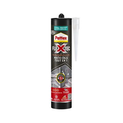 Mastic-Colle Polymère Flextec Gris RAL7016 389 g 